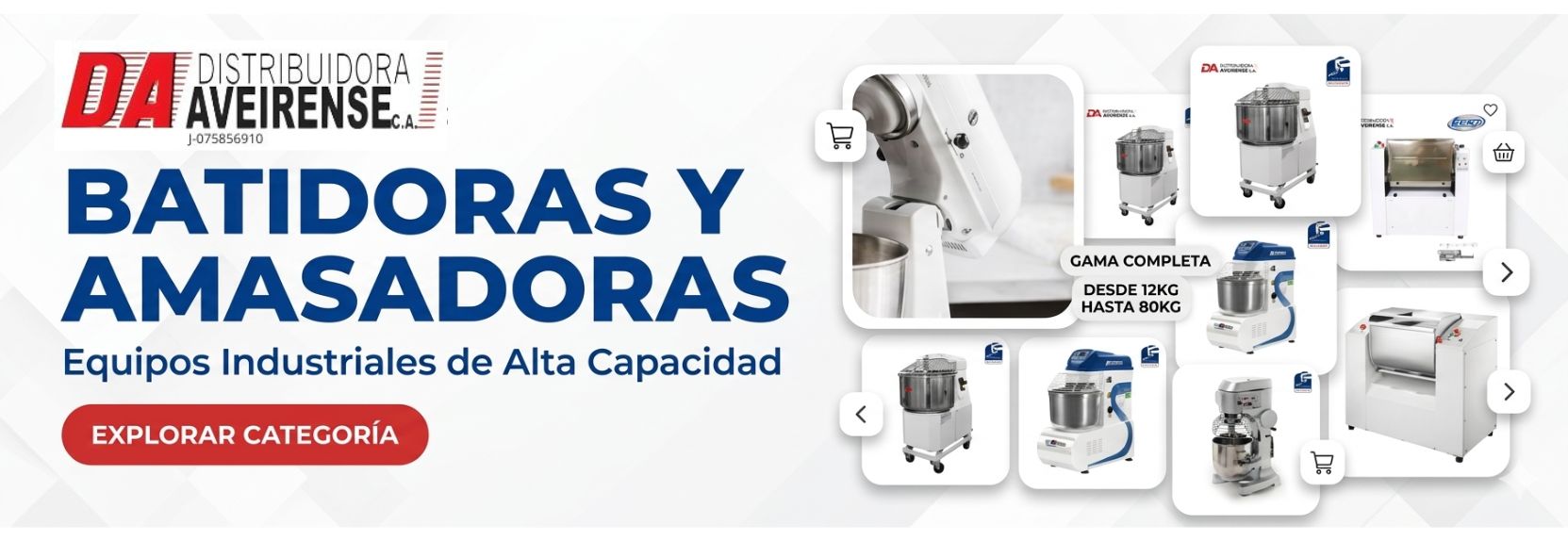Amasadoras & Batidoras